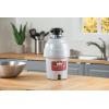 imageWaste King Garbage Disposal for Kitchen Sink with Power Cord Compact Food Waste Disposer L1111 HP  Continuous Feed
