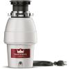 imageWaste King Garbage Disposal for Kitchen Sink with Power Cord Compact Food Waste Disposer L11112 HP  Continuous Feed