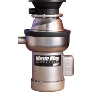 imageWaste King 10001 1 HP Commercial Food Waste Disposer  Gray