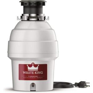 imageWaste King L3300 Garbage Disposal with Power Cord 34 HP
