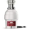 imageWaste King 9900TC Controlled Activation 34 HP Garbage Disposal with Safer Controlled Grinding Power Cord Included