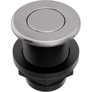 imageMoen Satin Nickel Garbage Disposal Air Switch Coordinating Decorative Button Air Switch Sold Separately AS4201SN