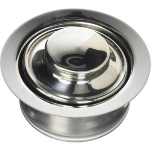 imageWaste King Decorative Garbage Disposal 3Bolt Mount Sink Flange and Stopper Chrome  3150AMCChrome