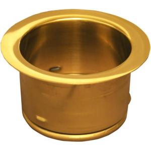 imageWaste King Garbage Disposal Extended 3Bolt Mount Sink Flange Satin Nickel  3141AMCBrass